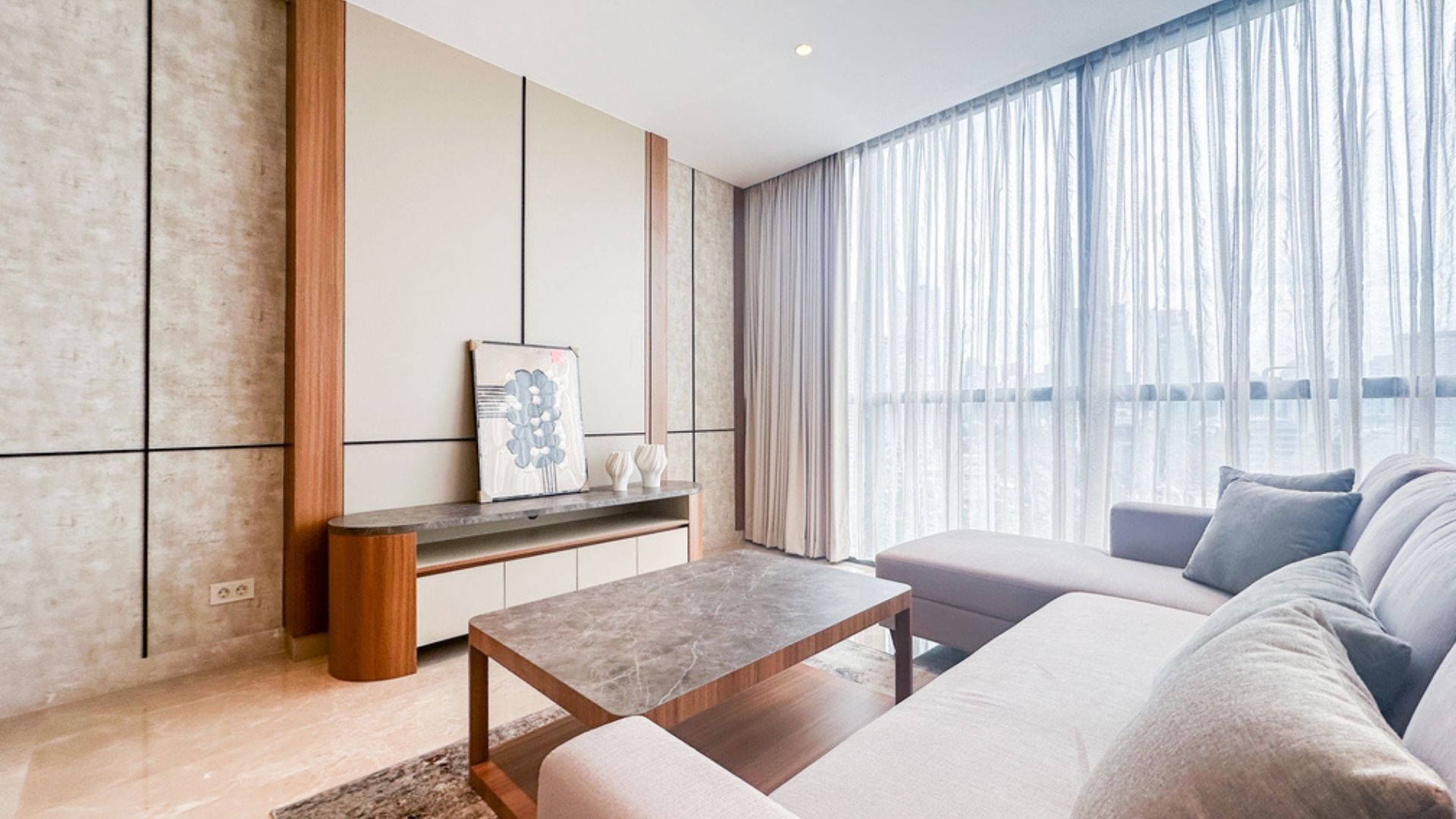 Casa Domaine-2BR-Cozy Living Room with Best View