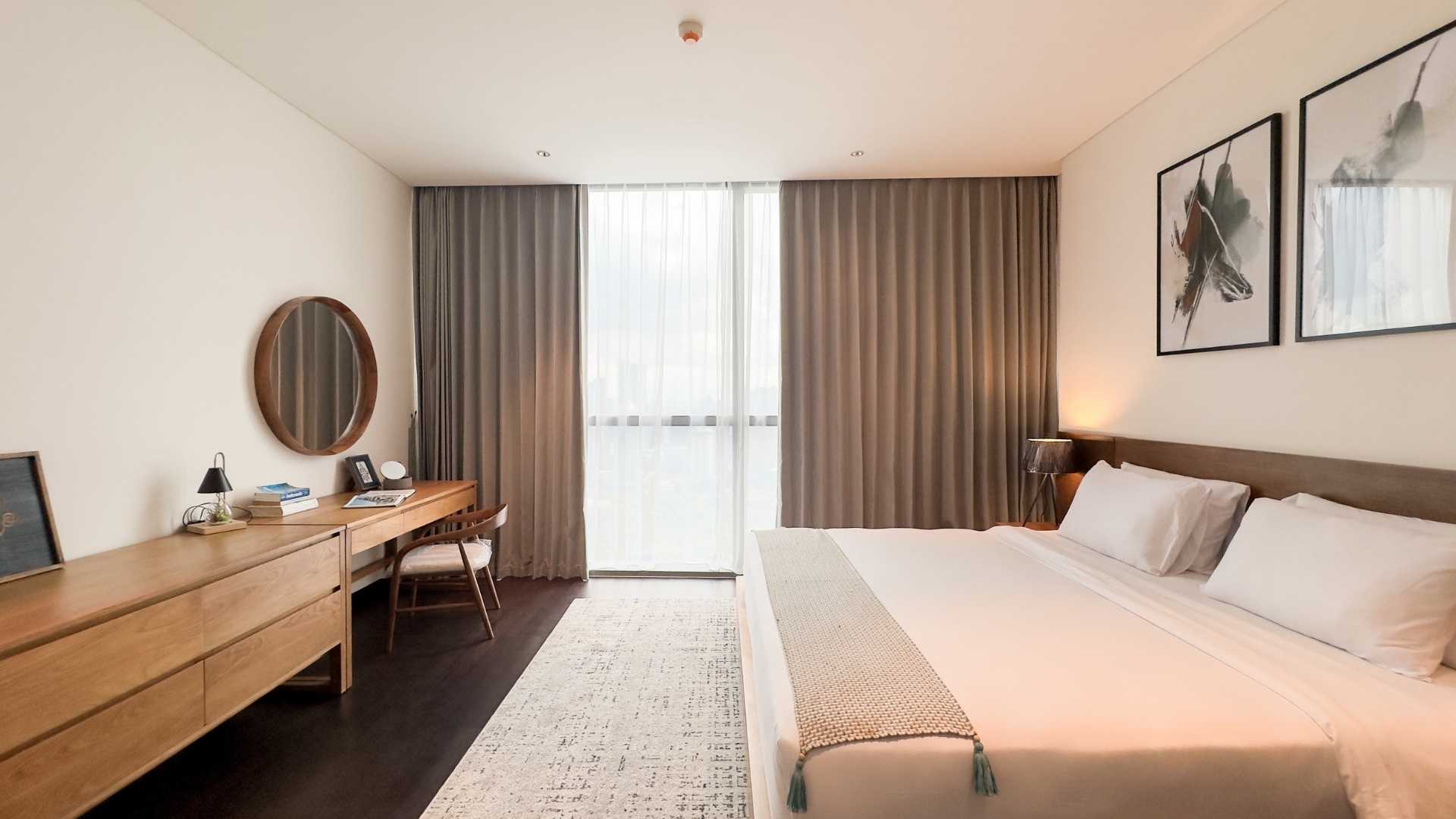 Casa Domaine-2BR-Master Bedroom with Premium Interior