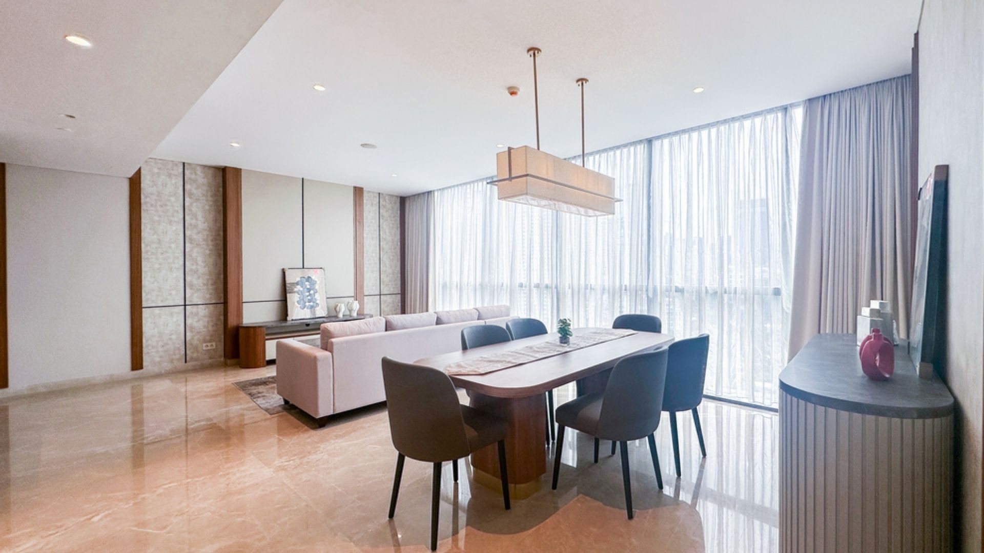 Casa Domaine-2BR-Premium Interior for Living Room and Dining Room