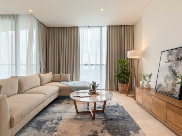 Casa Domaine-3BR-Full Furnished Living Room