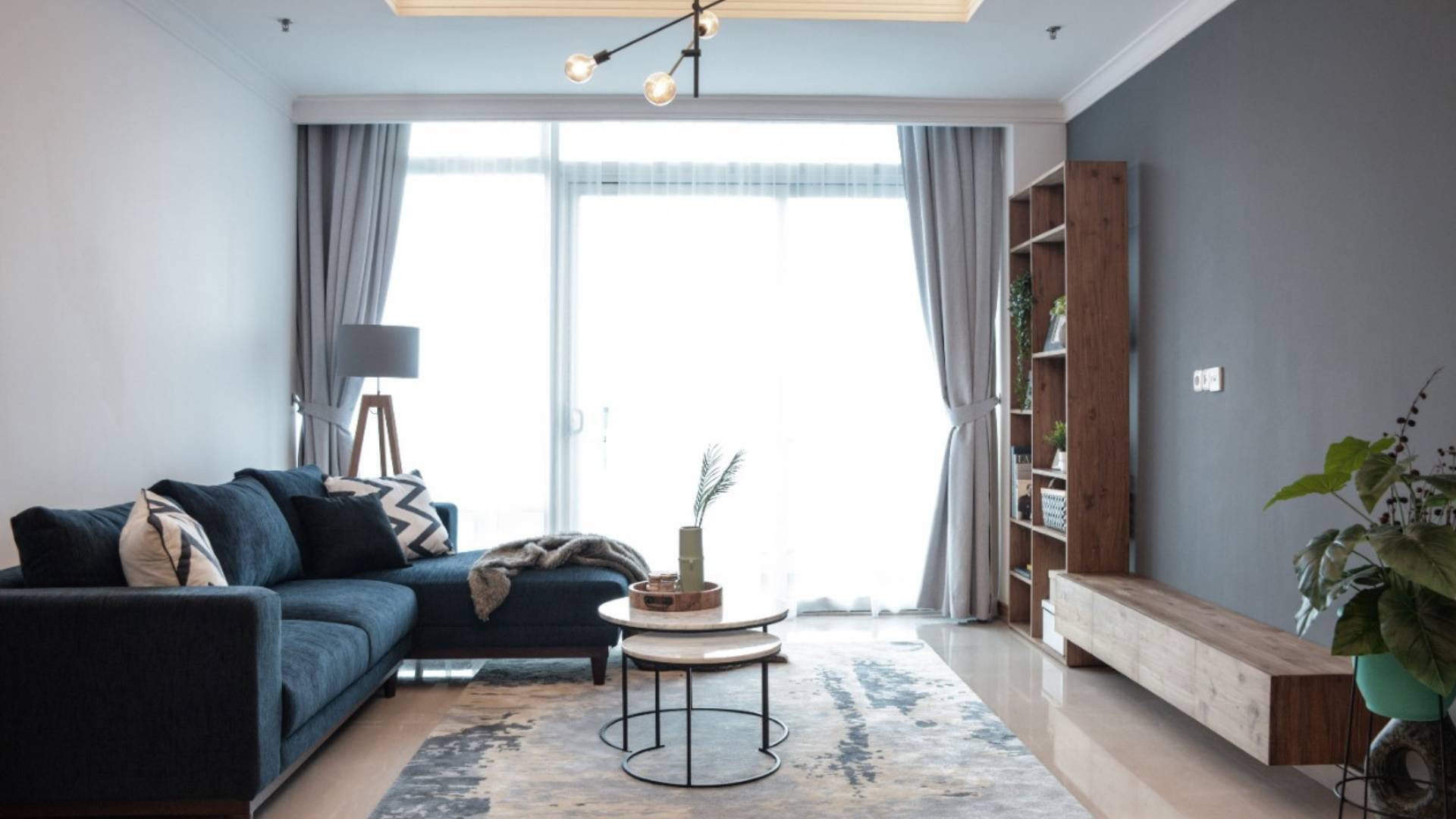 KEMPINSKI PRIVATE RESIDENCE-LIVING ROOM & TV CABINET