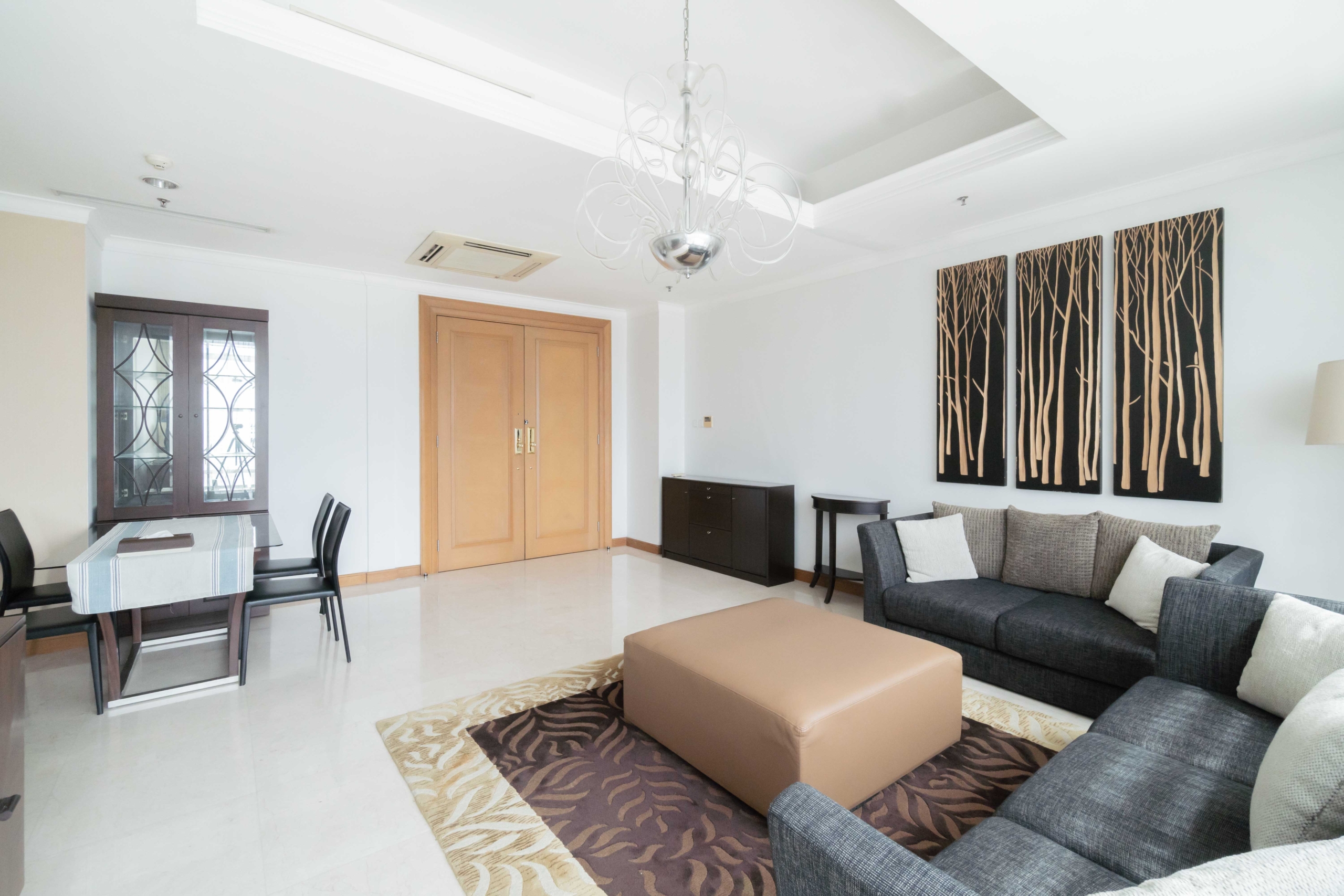 Kempinski Private Residence-2BR-Living Room Area