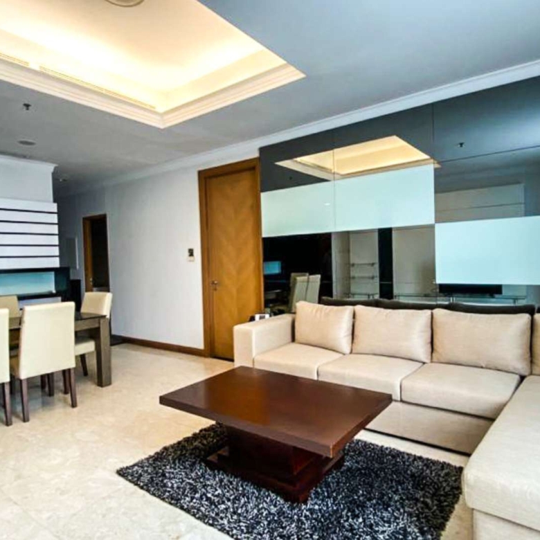 Kempinski Private Residence-2BR-Living Room and Dining Area