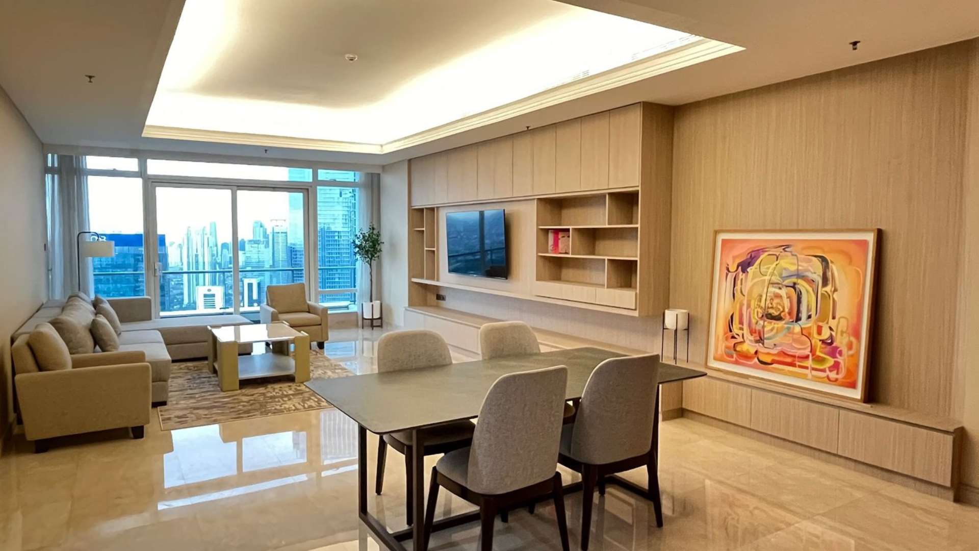 Kempinski Private Residence-3BR-Living Room Kempinski Private Residence-3BR-Living Room