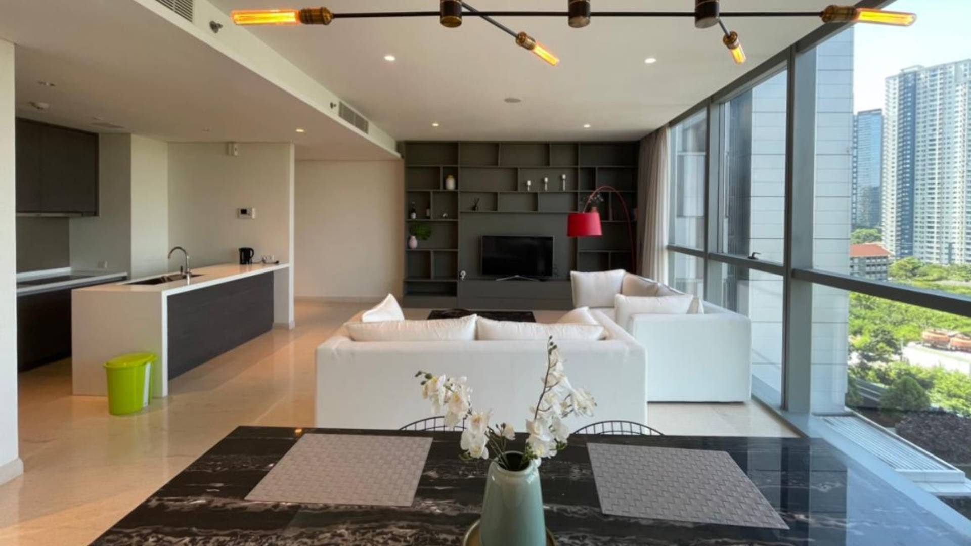 TOWERPRIVE-2BR-DINING, LIVING, AND KITCHEN AREA