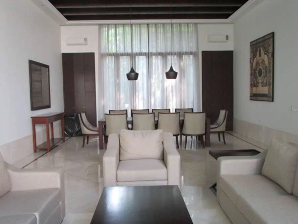 Atmaya Residence-4BR-Living & Dining Area