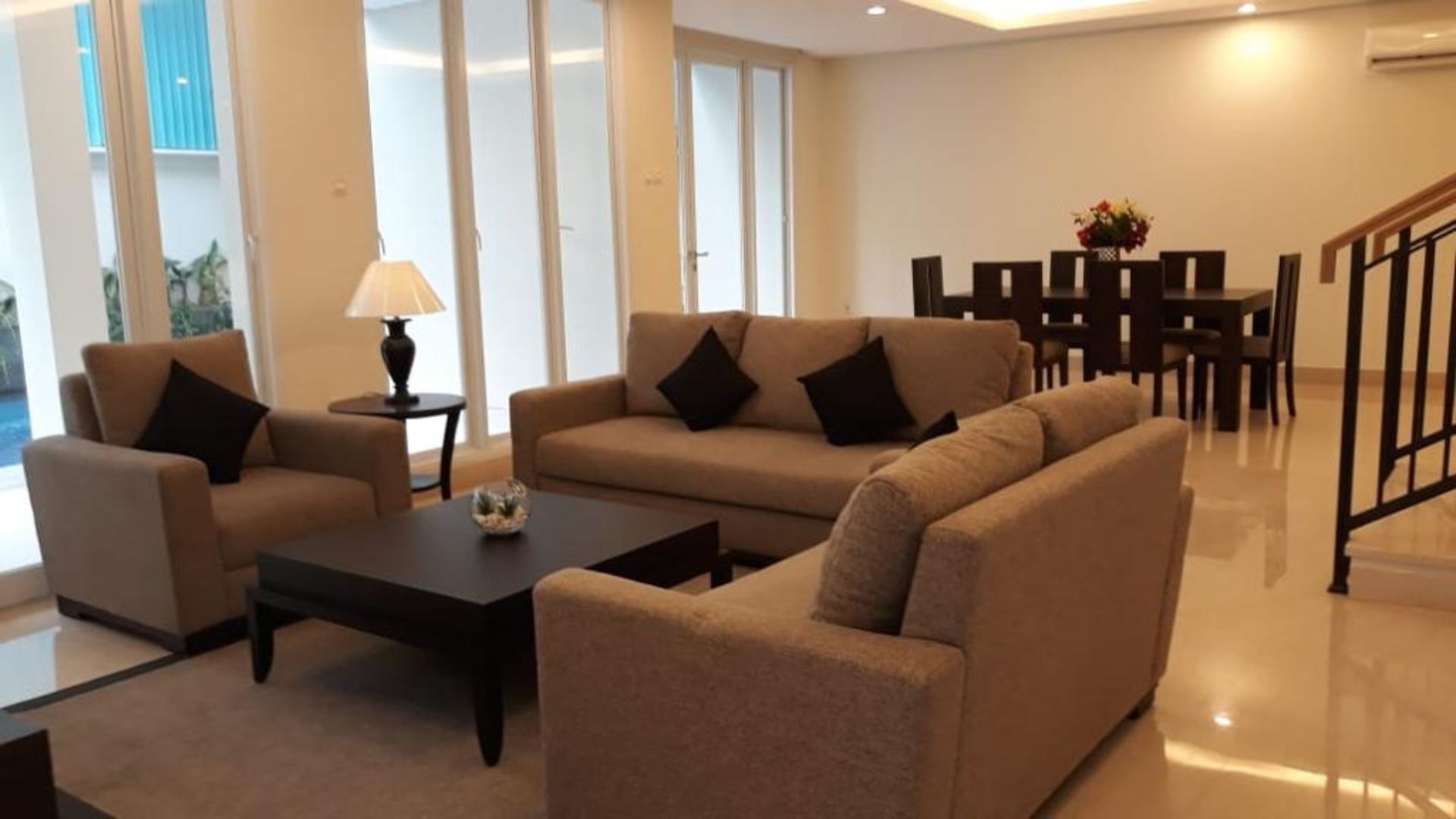 Executive Paradise-3BR- Living Room Executive Paradise-3BR- Living Room