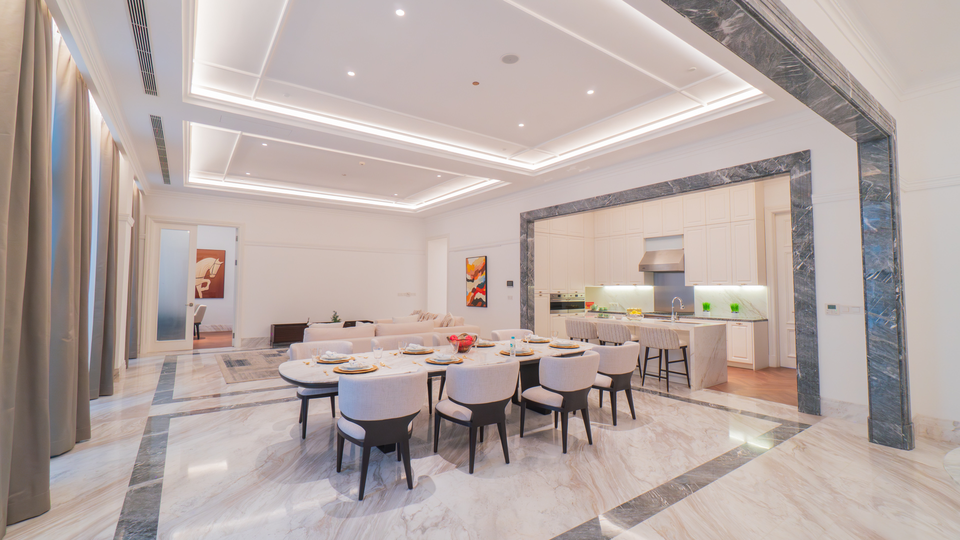 LEPARC-MANSION UNIT-LIVING AND DINING AREA