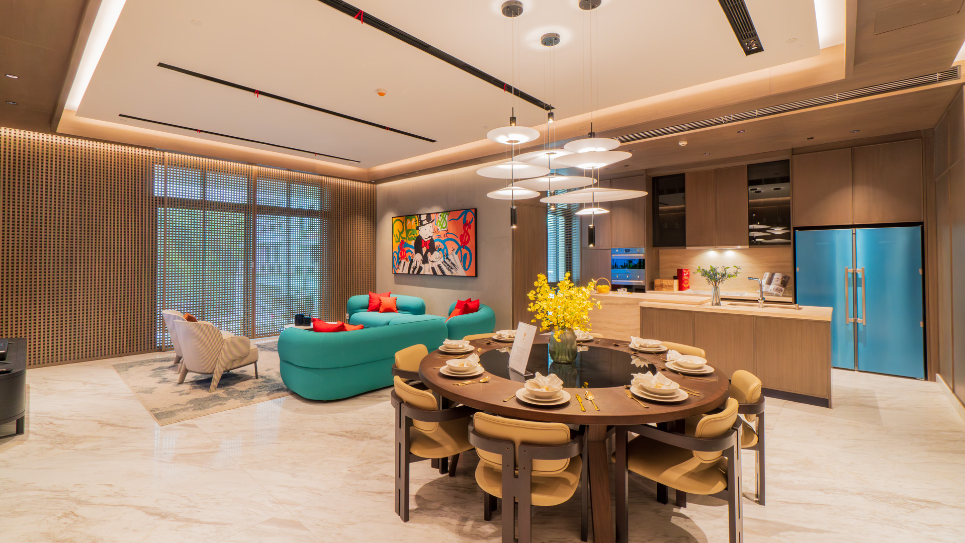 LEPARC-TOWNHOUSE UNIT-DINING AND LIVING AREA