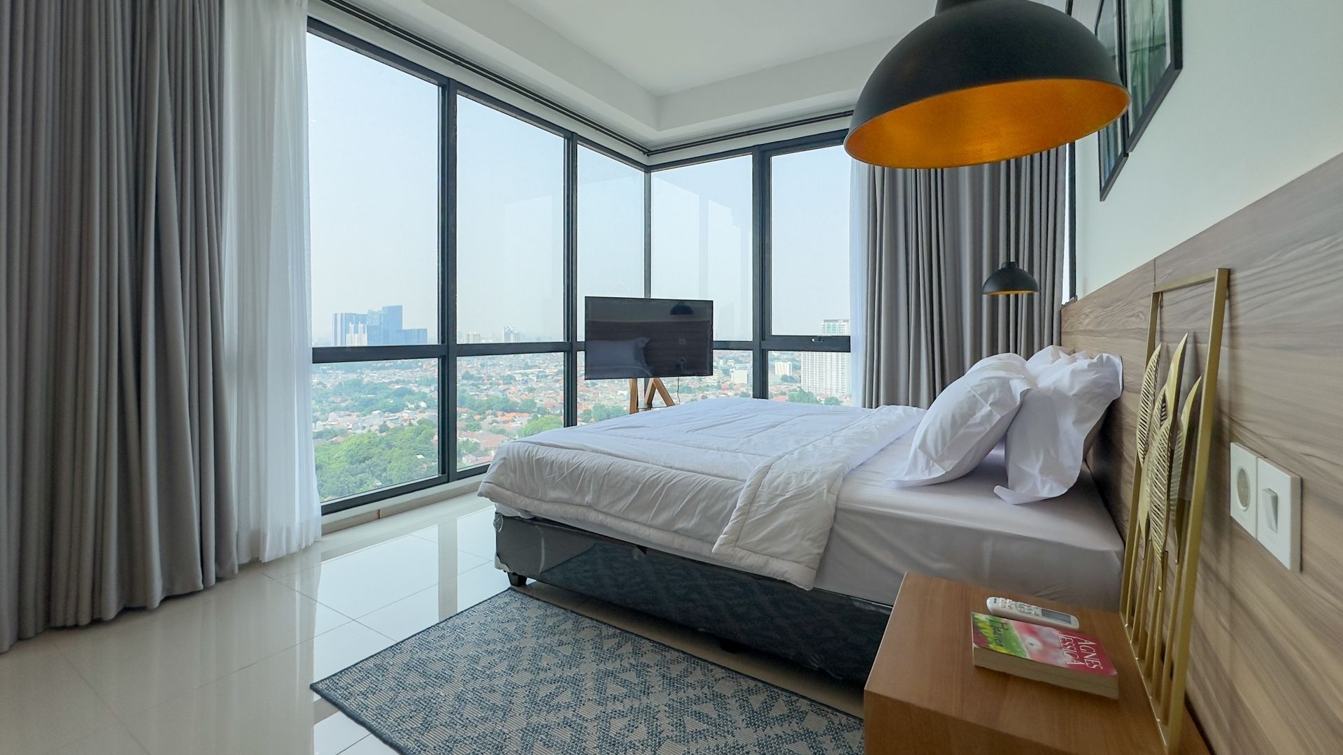 Samara Suites-3BR-Bedroom area window view