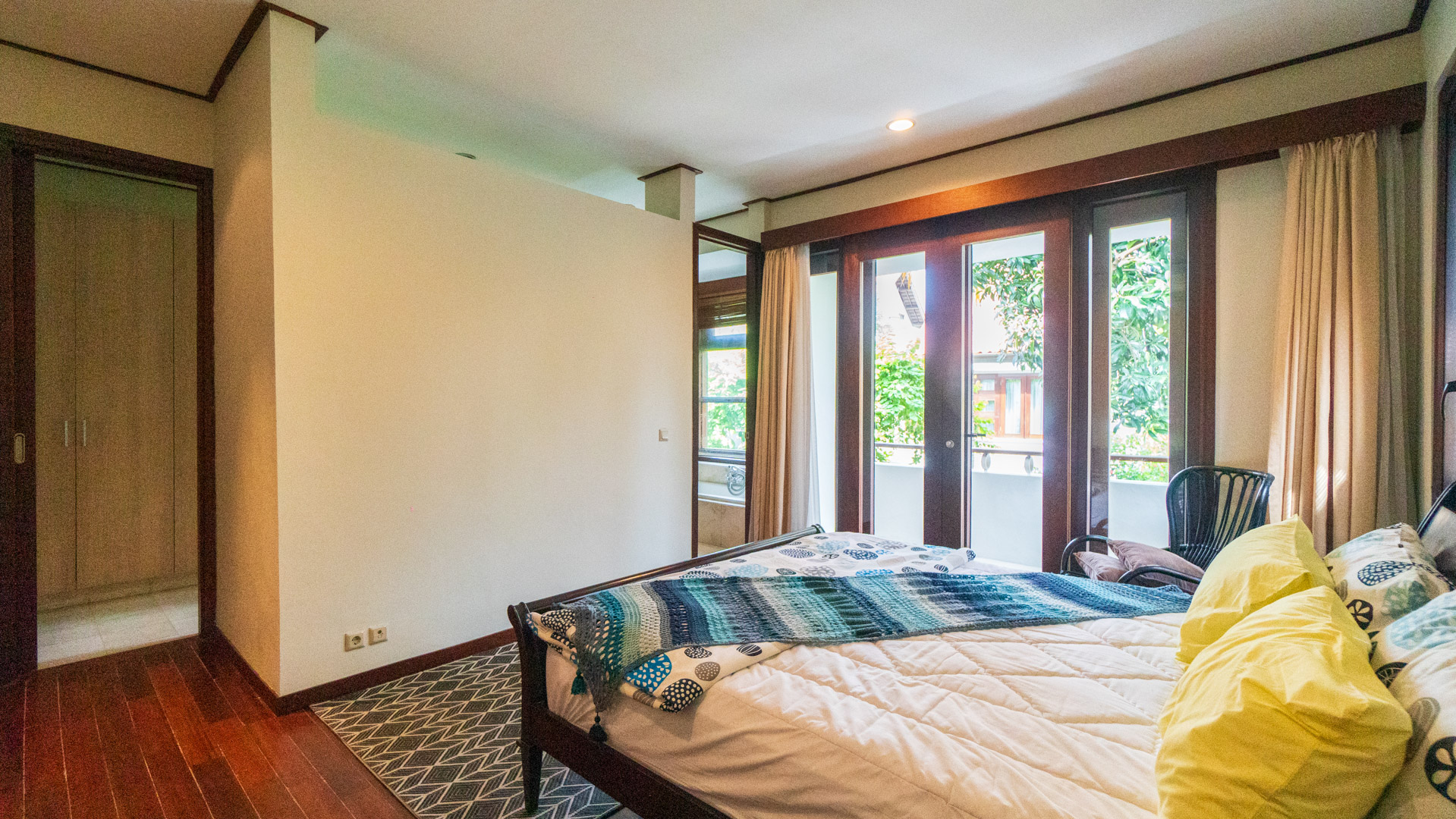 Veranda Compound 1 Unit E-Master Bedroom View to Window