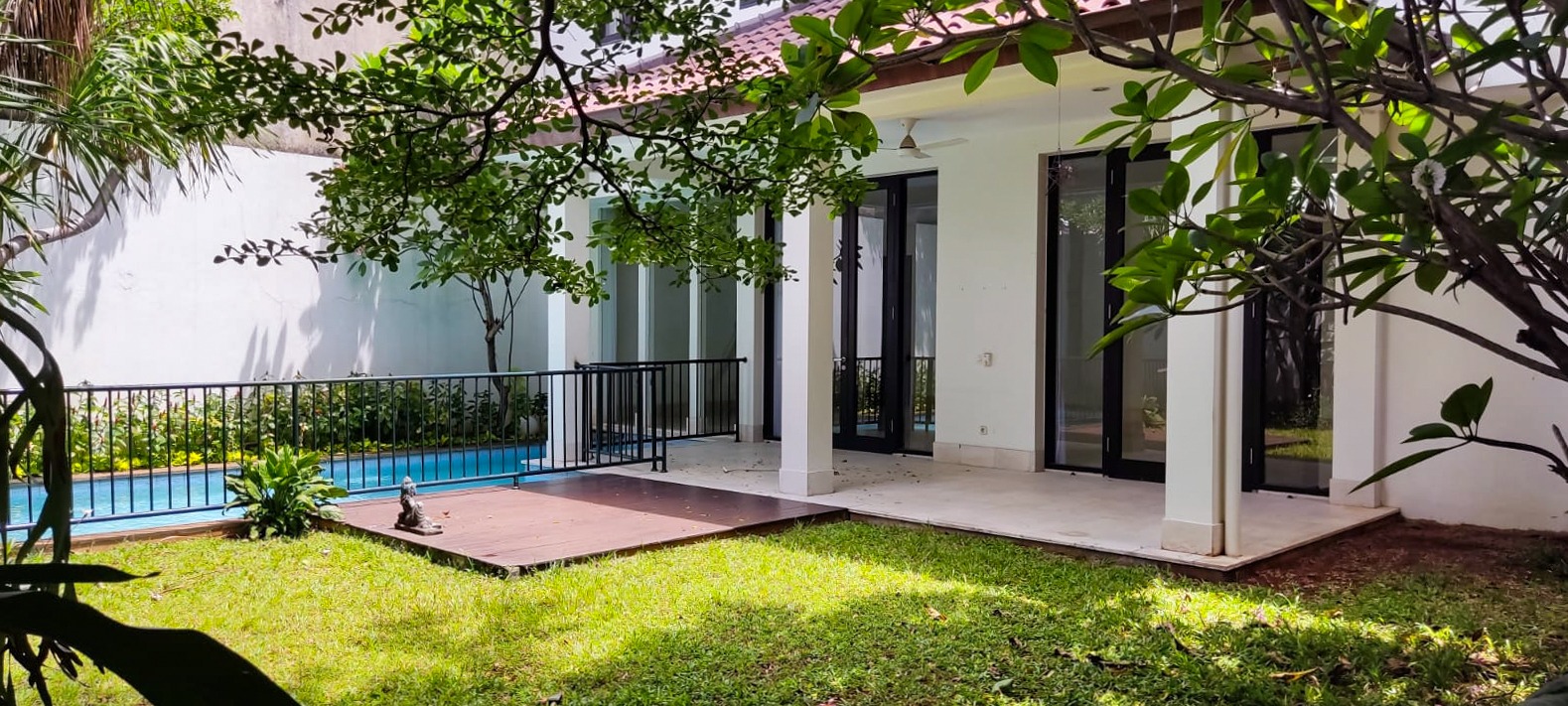 Palm mansion kemang – backyard Palm mansion kemang - backyard