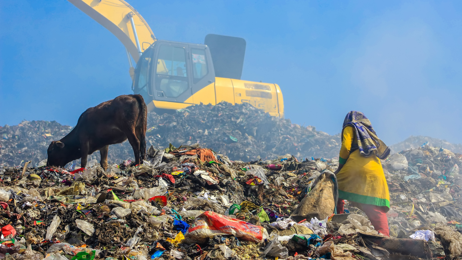 waste in city