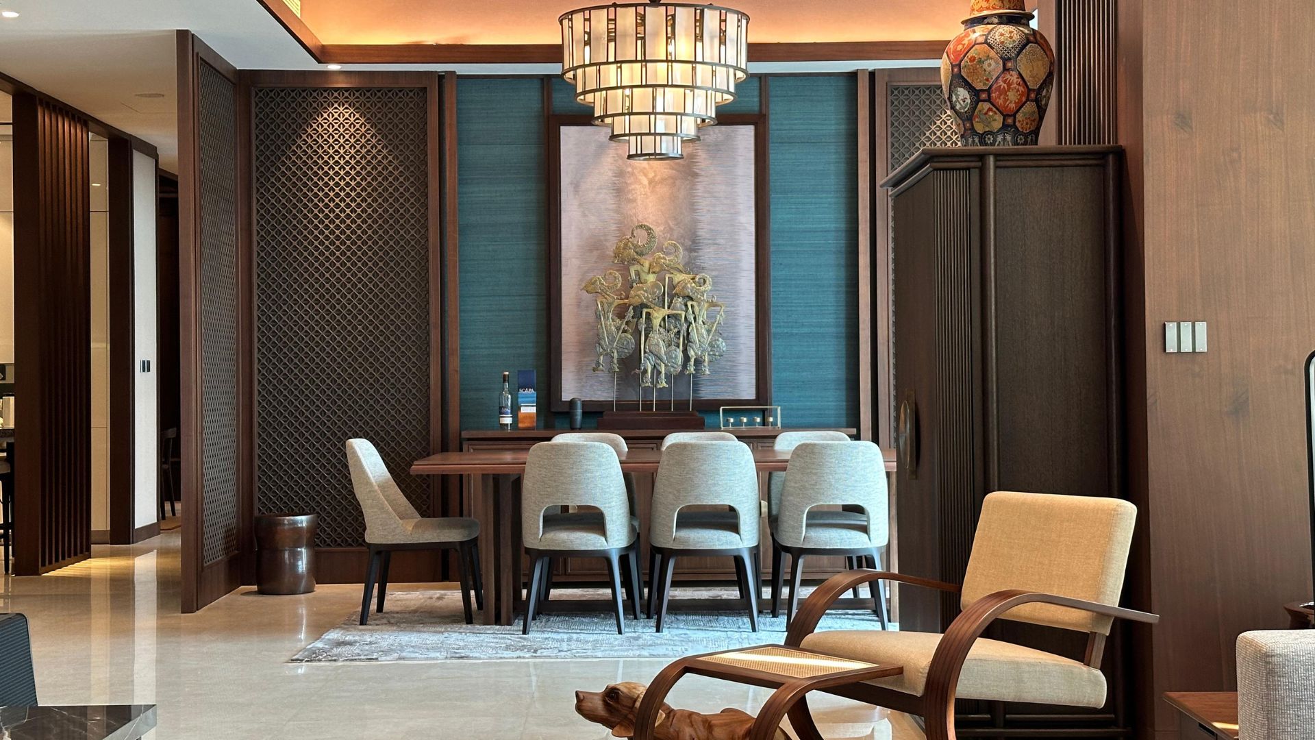Anandamaya-4BR-Cozy Dining Room Grand 4BR Signature Residence – Anandamaya Sudirman