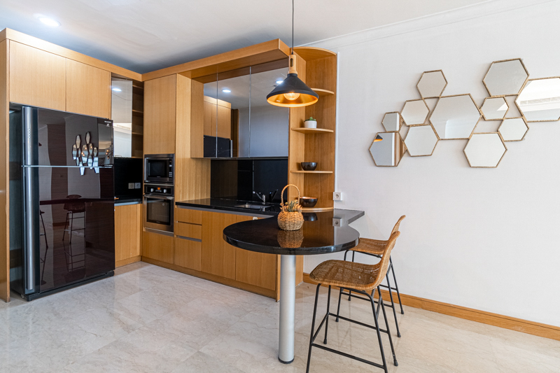 Kempinski Private Residence-2BR-Kitchen Elegant Prime 3BR – Kempinski Private Residence