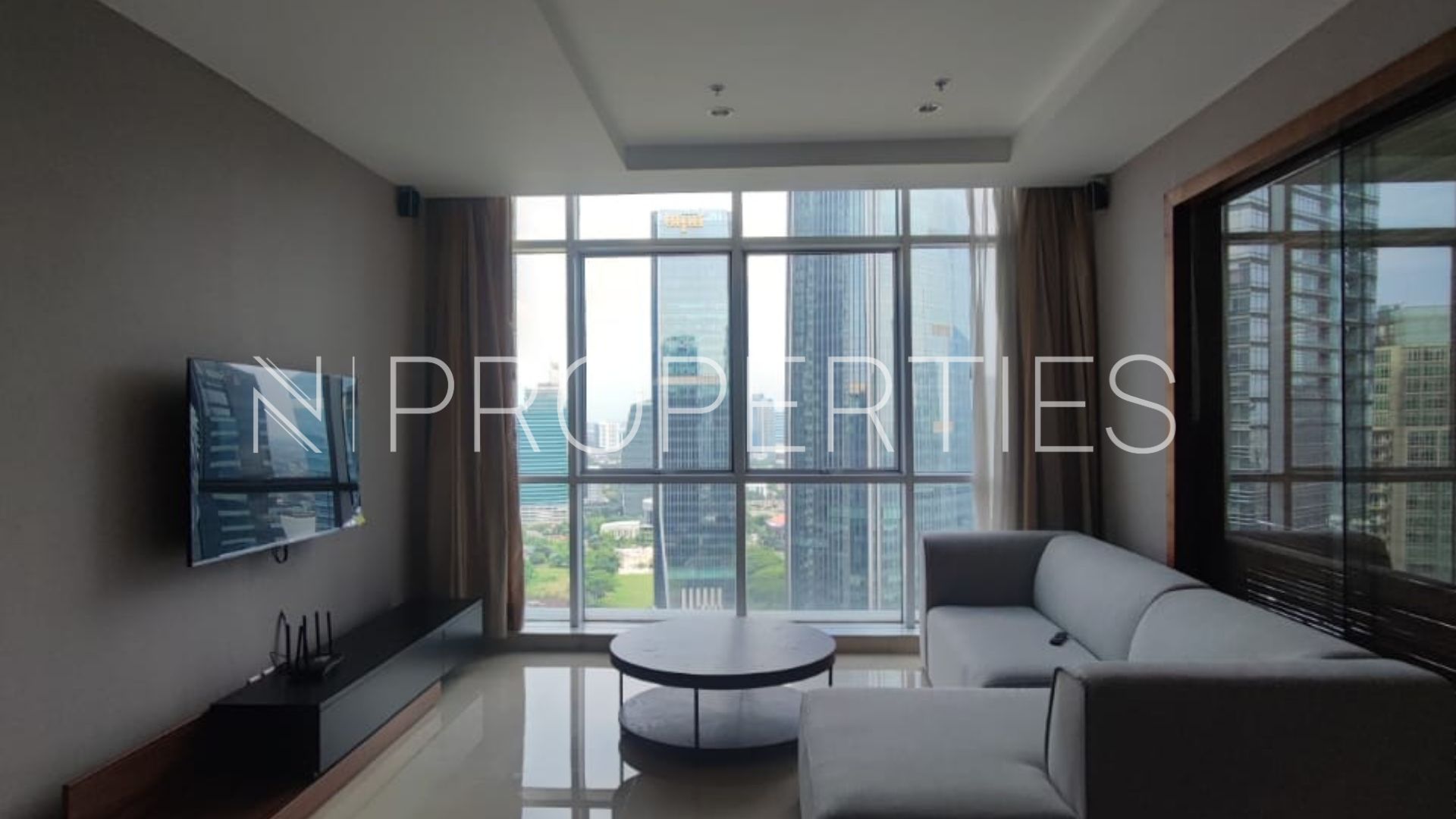 MEGA KUNINGAN – 2BR – LIVING AREA Oakwood Premier Cozmo - 2BR - LIVING AREA