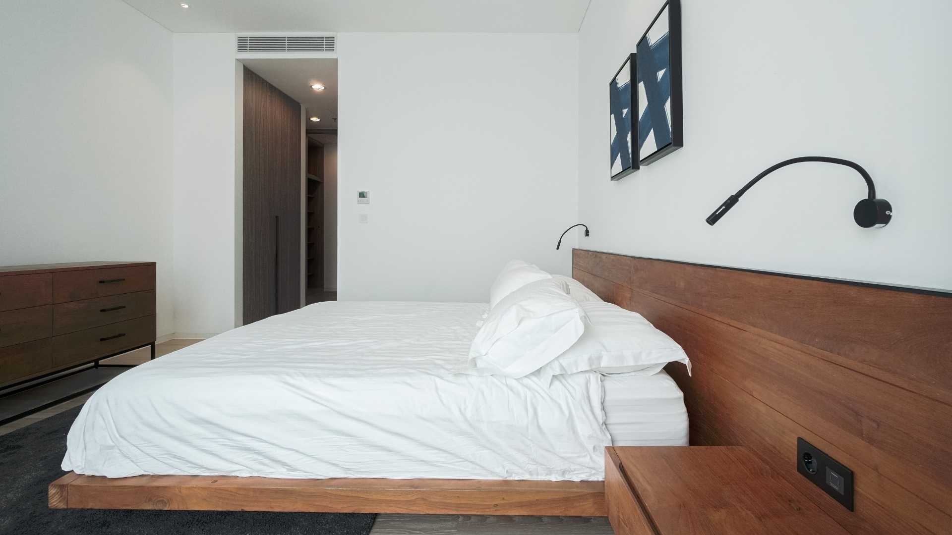 Two Verde Terraverde-3BR-Bedroom side view Expansive 3BR Apartment in Verde Two Jakarta