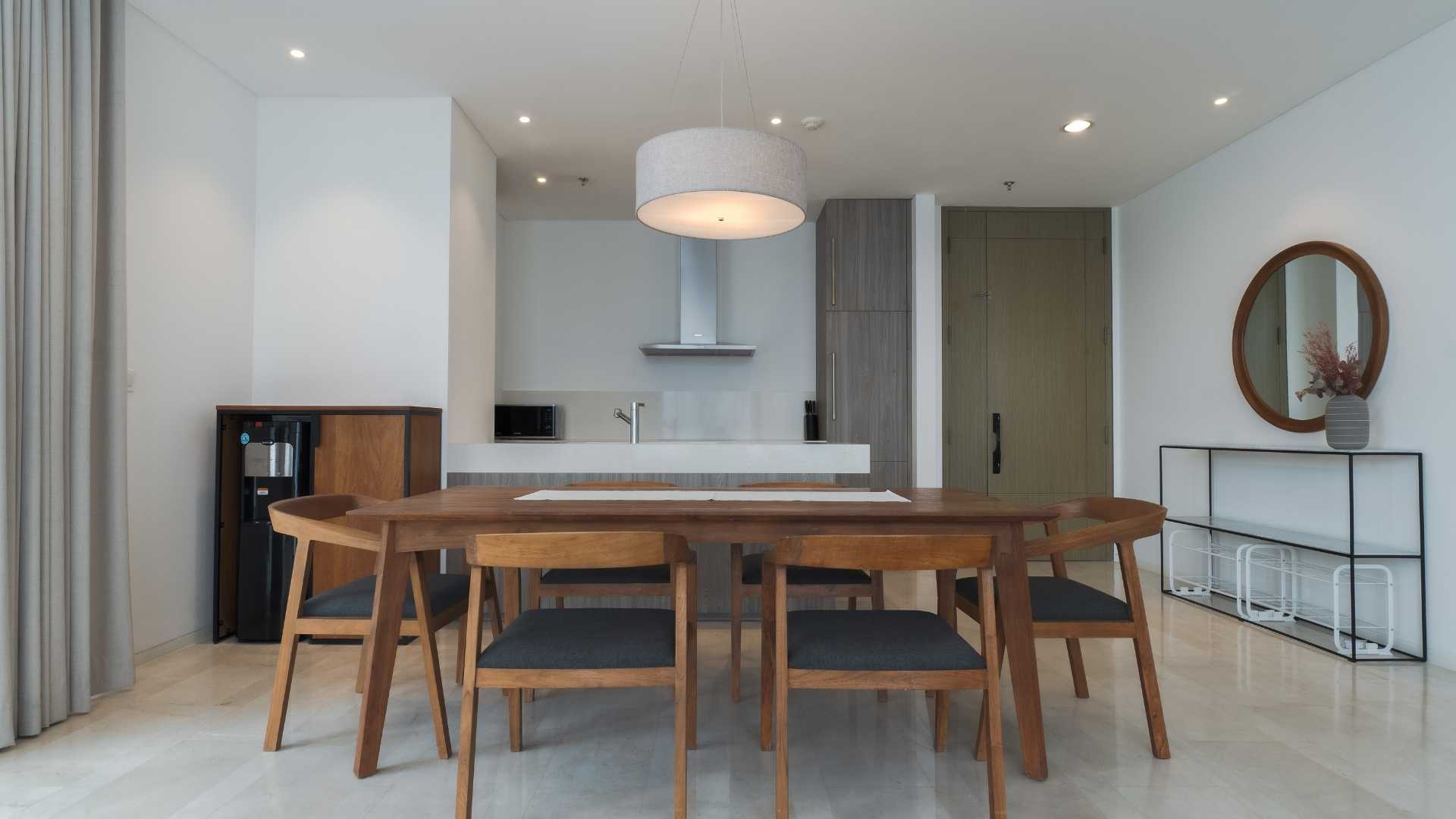 Two Verde Terraverde-3BR-Dining table Expansive 3BR Apartment in Verde Two Jakarta