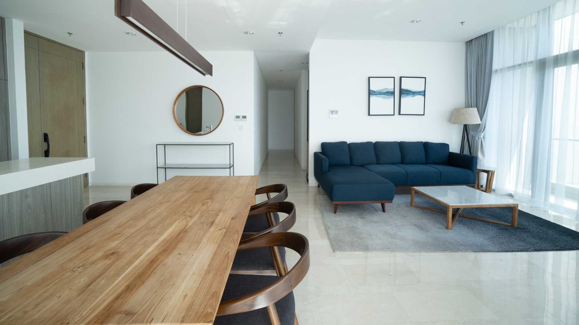 Two Verde Terraverde-3BR-Living and dining table Premium 3BR Residence at Verde Two