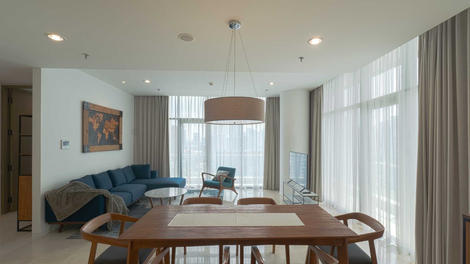Two Verde Terraverde-3BR-Living area Expansive 3BR Apartment in Verde Two Jakarta