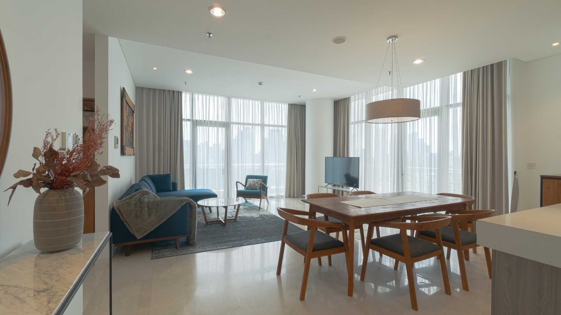 Two Verde Terraverde-3BR-Living room Expansive 3BR Apartment in Verde Two Jakarta