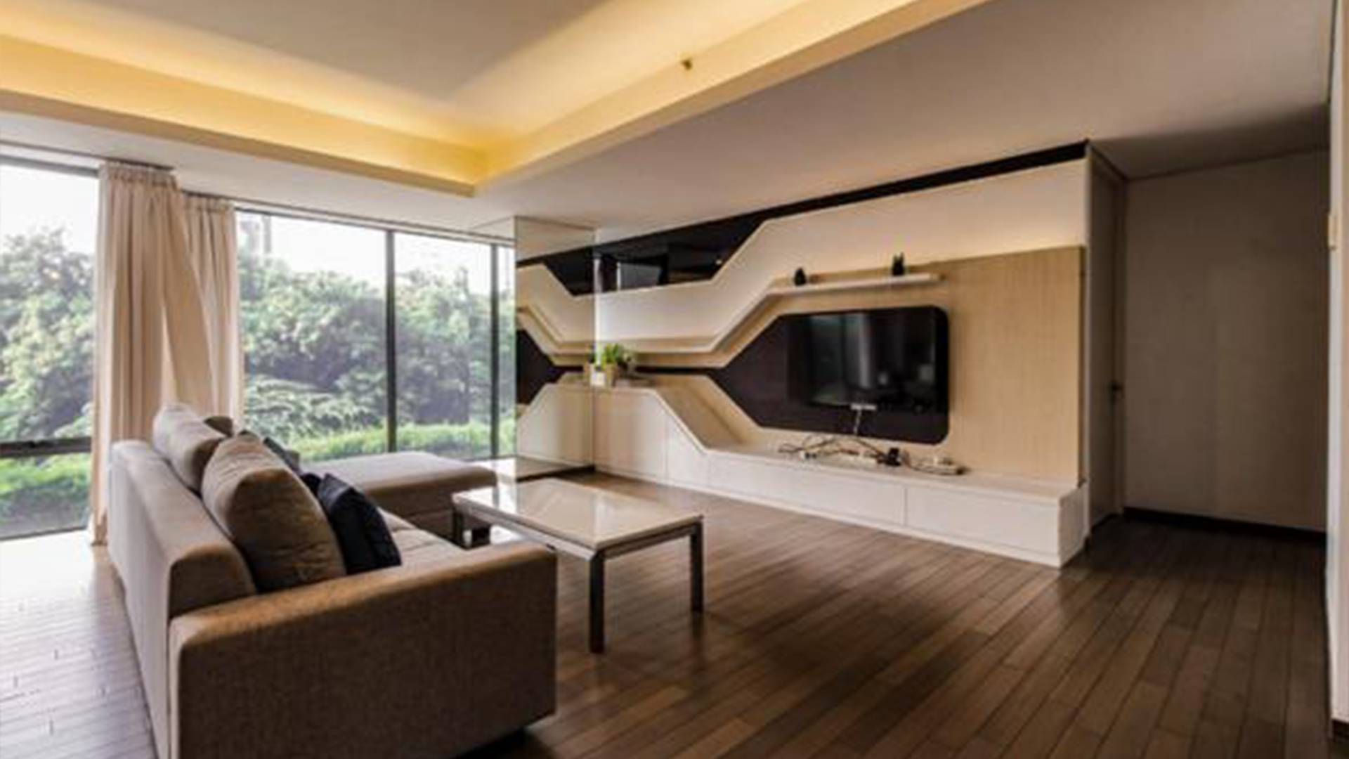 VERDE 0NE-2BR-LIVING ROOM DETAIL Expansive 2BR Configuration at Verde One