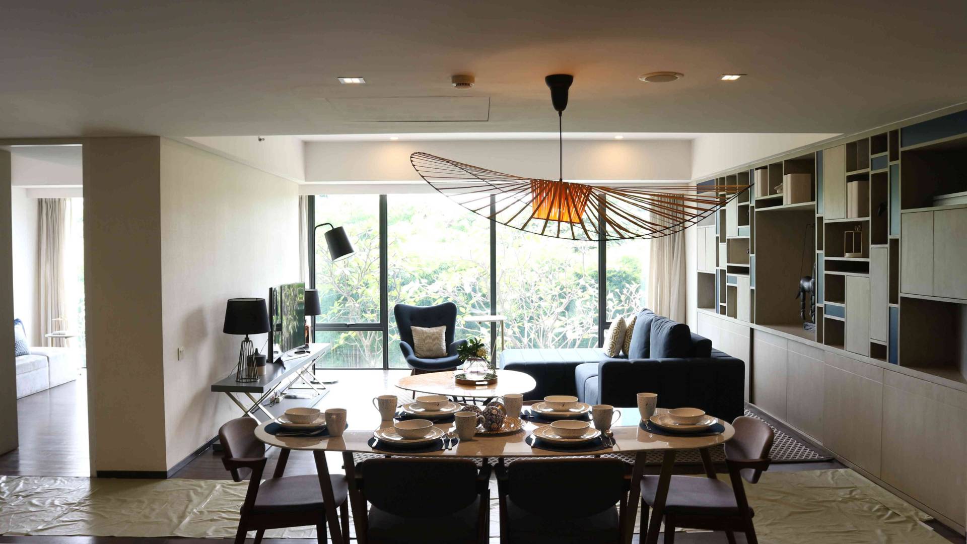 VERDE ONE-2BR-DINING & LIVING AREA WIDE ANGLE Rare 2BR Residence – Verde One