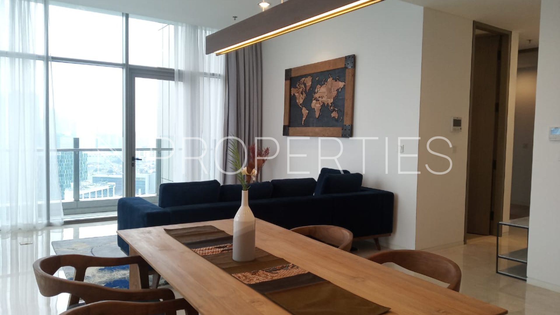 Refined 2BR Apartment at Verde Two Jakarta