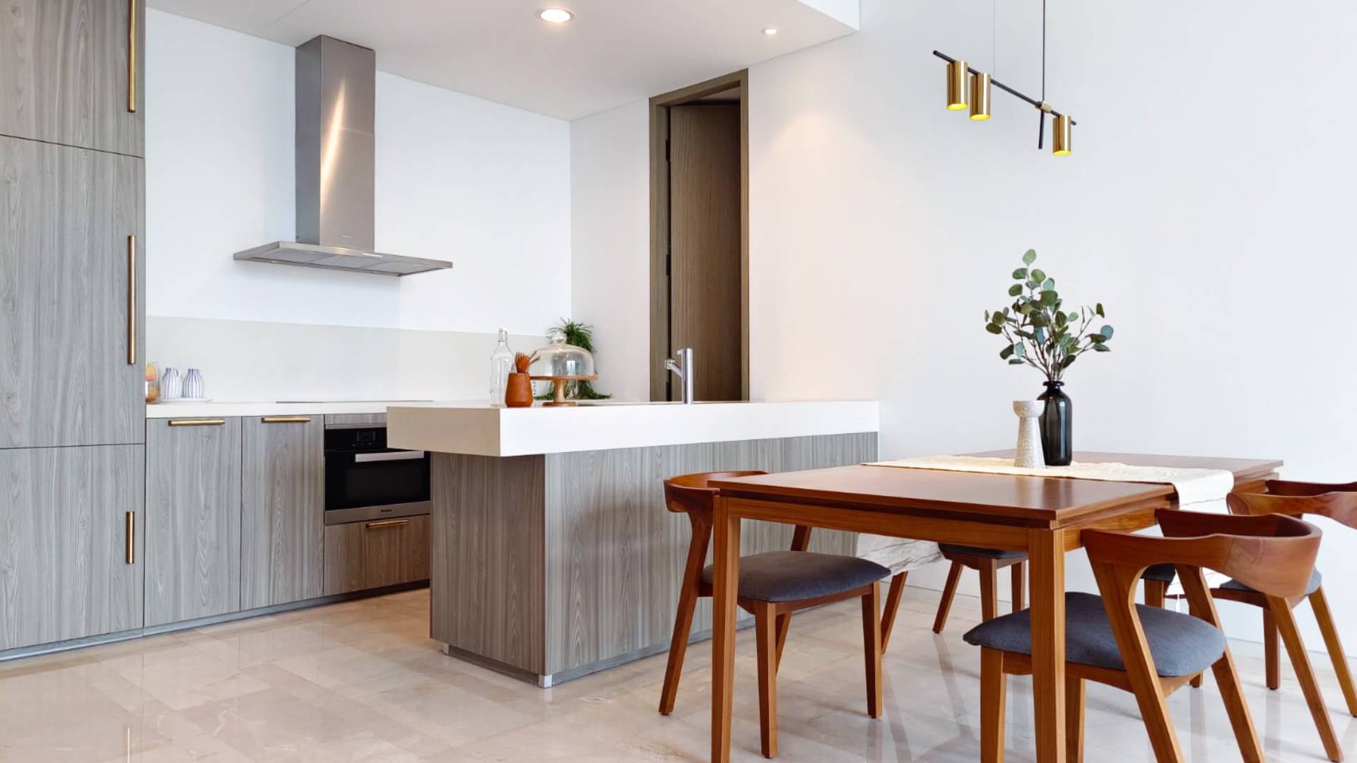 VERDE TWO-TERRAVERDE-2BR-DINING & KITCHEN AREA Premium 2BR Unit at Verde Two Jakarta