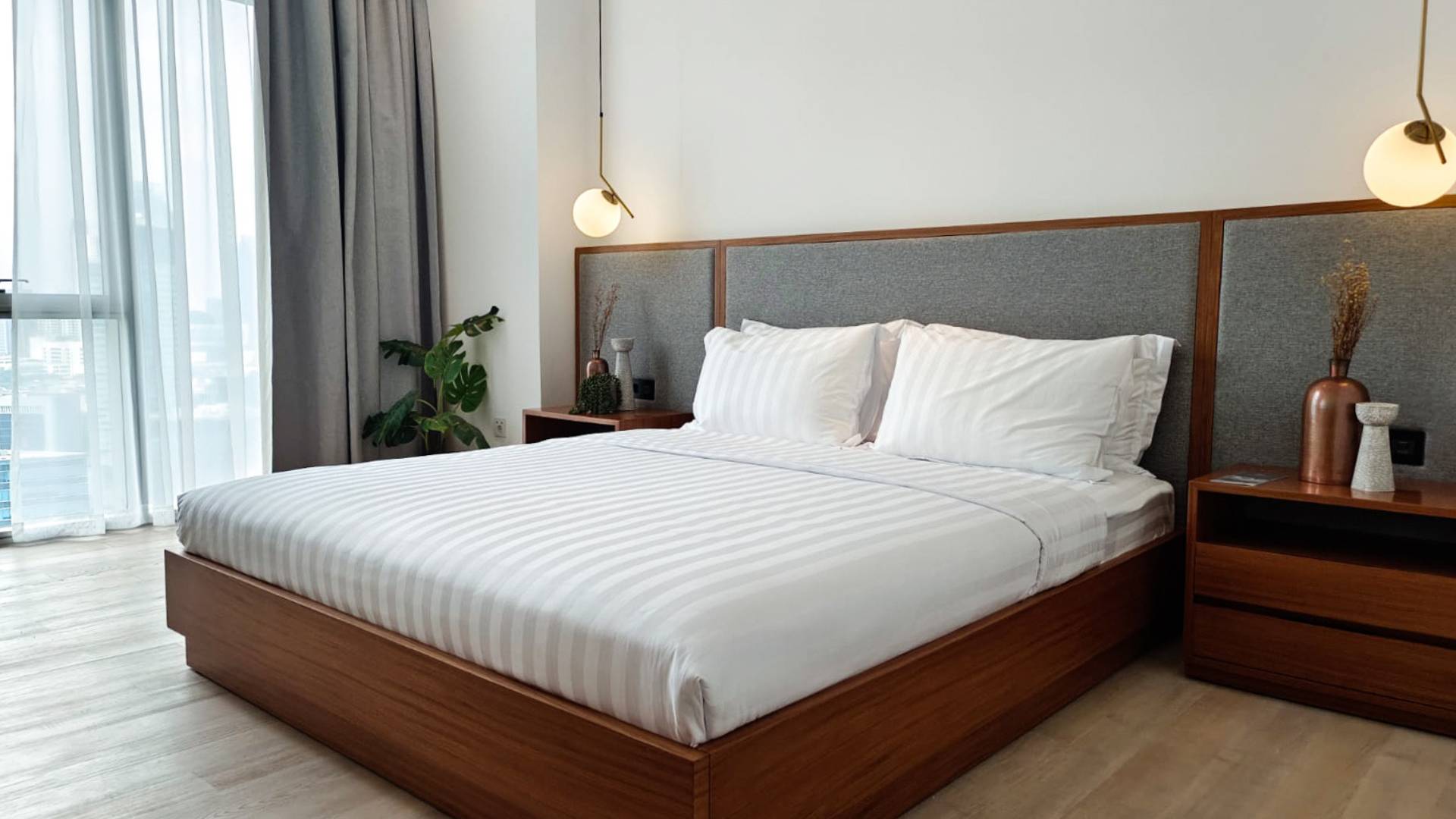 VERDE TWO-TERRAVERDE-2BR-MASTER BEDROOM DETAIL Premium 2BR Unit at Verde Two Jakarta