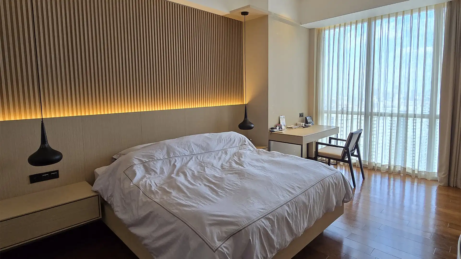 Anandamaya Residence-3BR-Bedroom 1 Prestigious 3BR Apartment – Anandamaya Residence