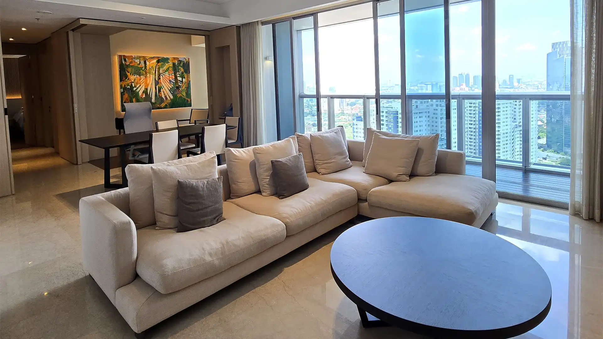 Anandamaya Residence-3BR-Living & Dining Area Anandamaya Residence-3BR-Living & Dining Area