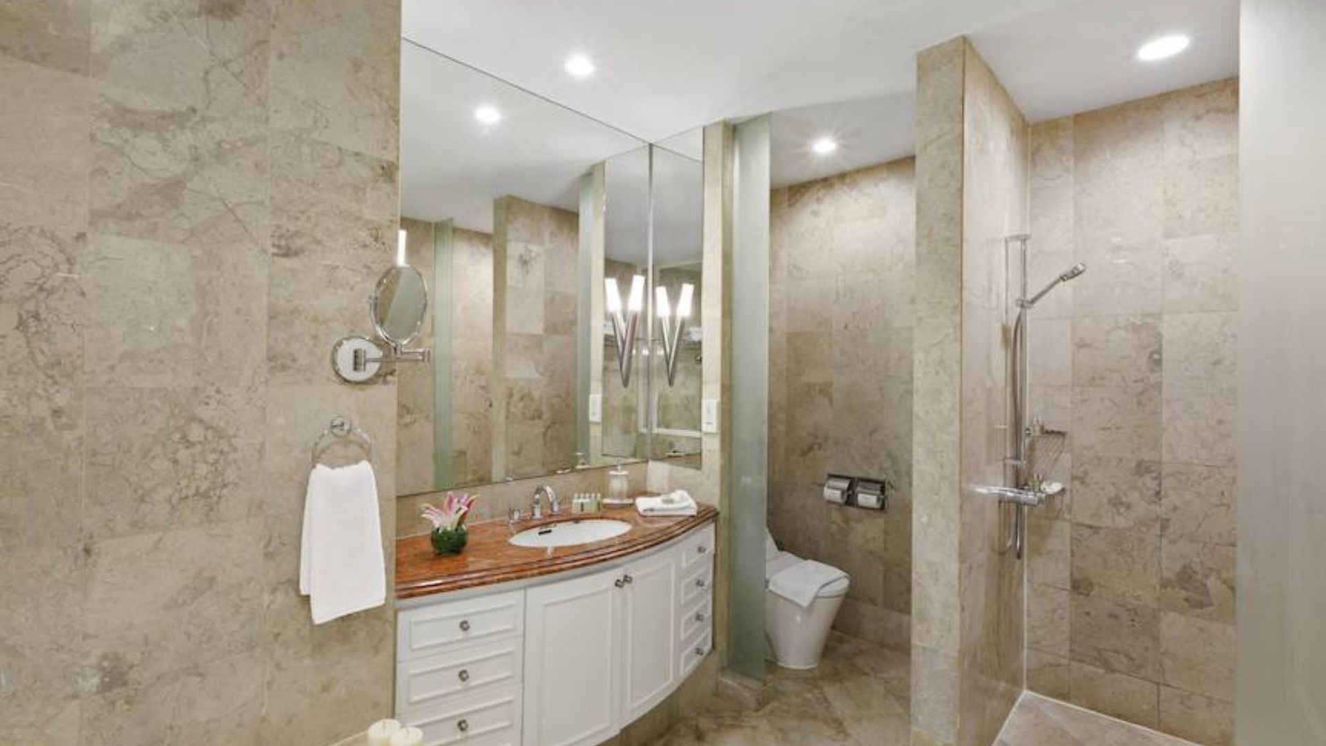 Ascott – 1BR – Bathroom 2 – 003 Ascott Jakarta – Stylish 2BR Serviced Apartment
