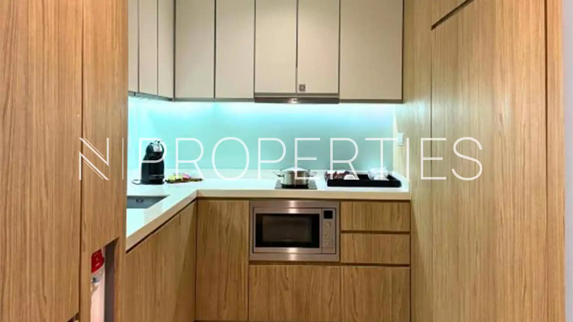 Ascott-1BR-Kitchen Area Ascott Kuningan – Premium 1BR Serviced Apartment