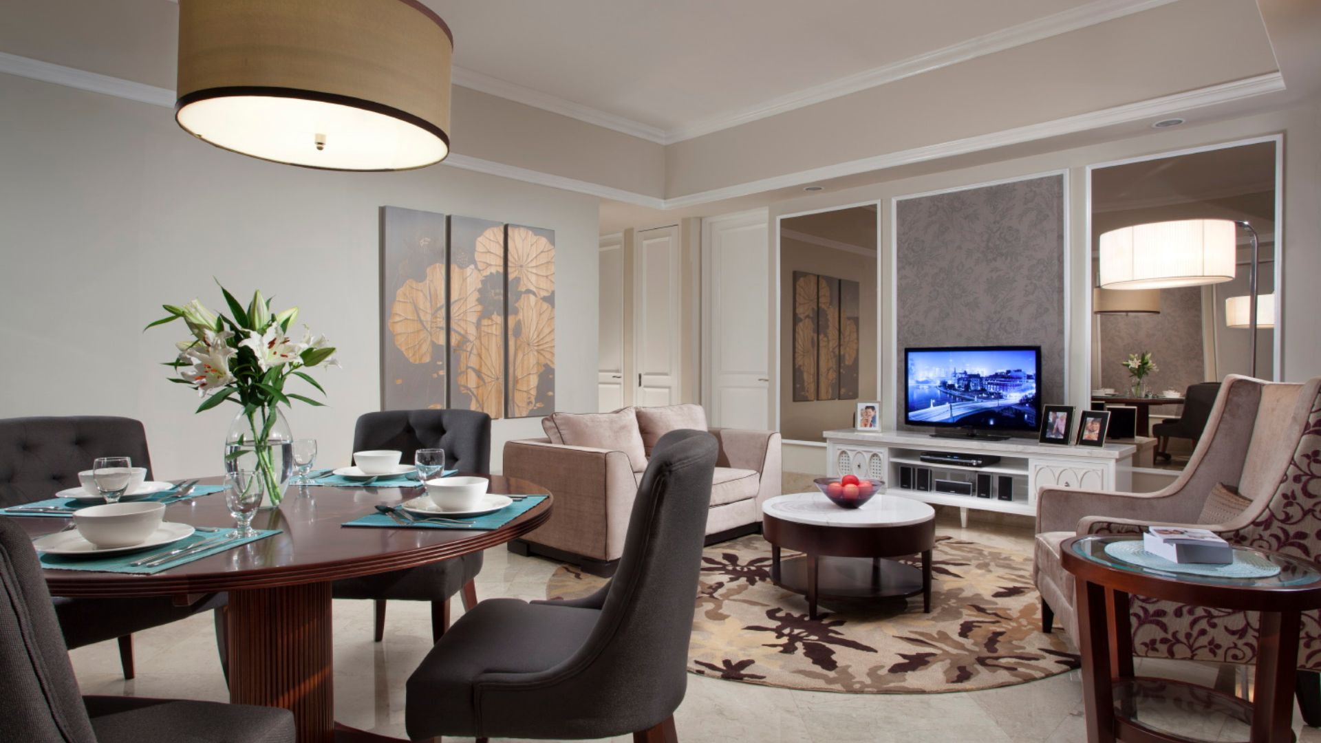 Ascott – 1BR – Living Area – 003 Ascott - 1BR - Living Area - 003