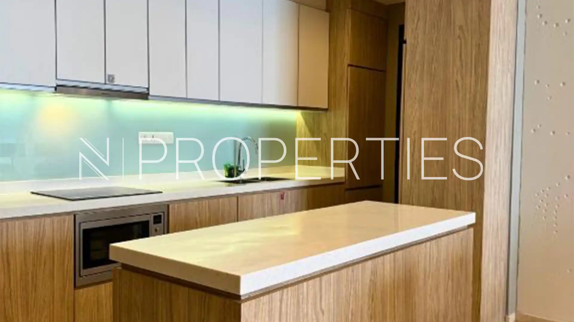 Ascott-2BR-Kitchen Area Ascott Kuningan – Stylish 2BR Serviced Apartment
