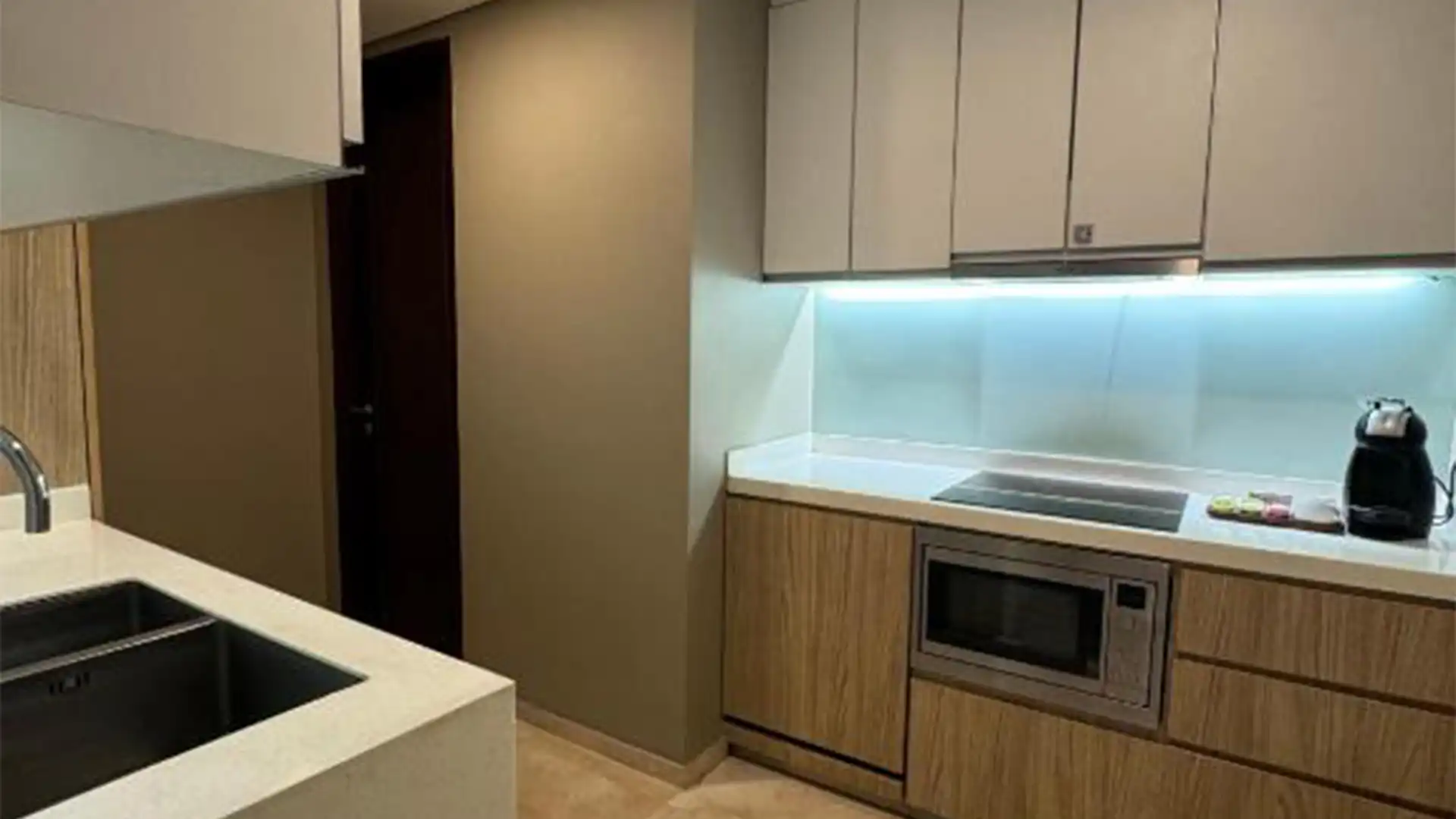 Ascott-2BR-Kitchen Area Well-Balanced 2BR Serviced Apartment – Ascott Kuningan