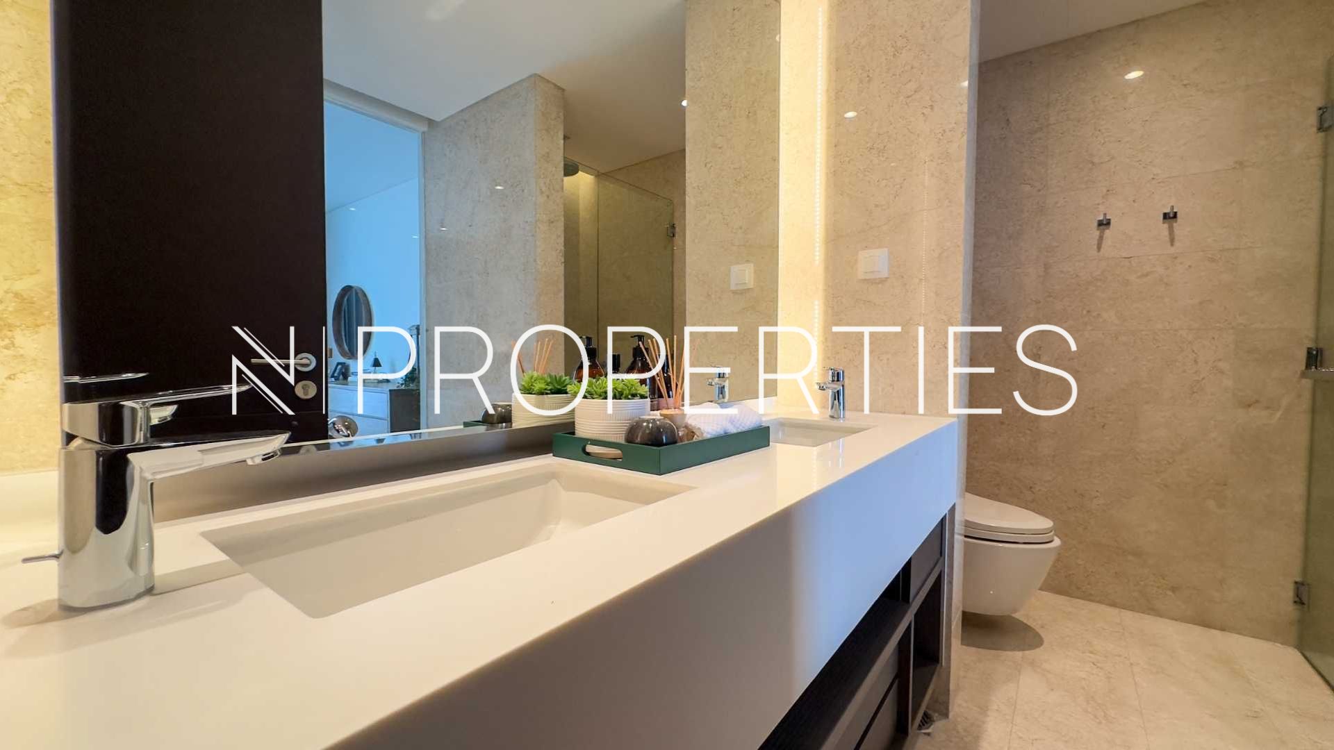 CASADOMAINE 51D – Bathroom 2 Elegant 2BR Luxury Residence – Casa Domaine
