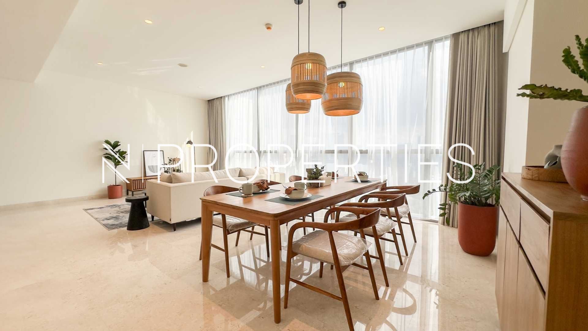 CASADOMAINE 51D – Living Area with a View Elegant 2BR Luxury Residence – Casa Domaine