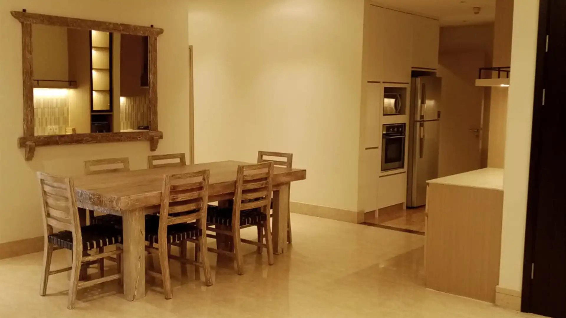 Capital Residence-3BR-Dining & Kitchen Area Premium 3BR Apartment – The Capital Residence