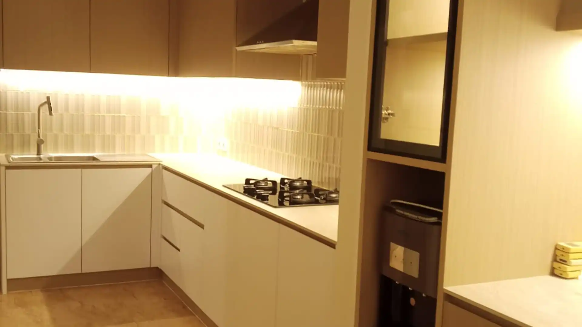 Capital Residence-3BR-Kitchen Area Premium 3BR Apartment – The Capital Residence
