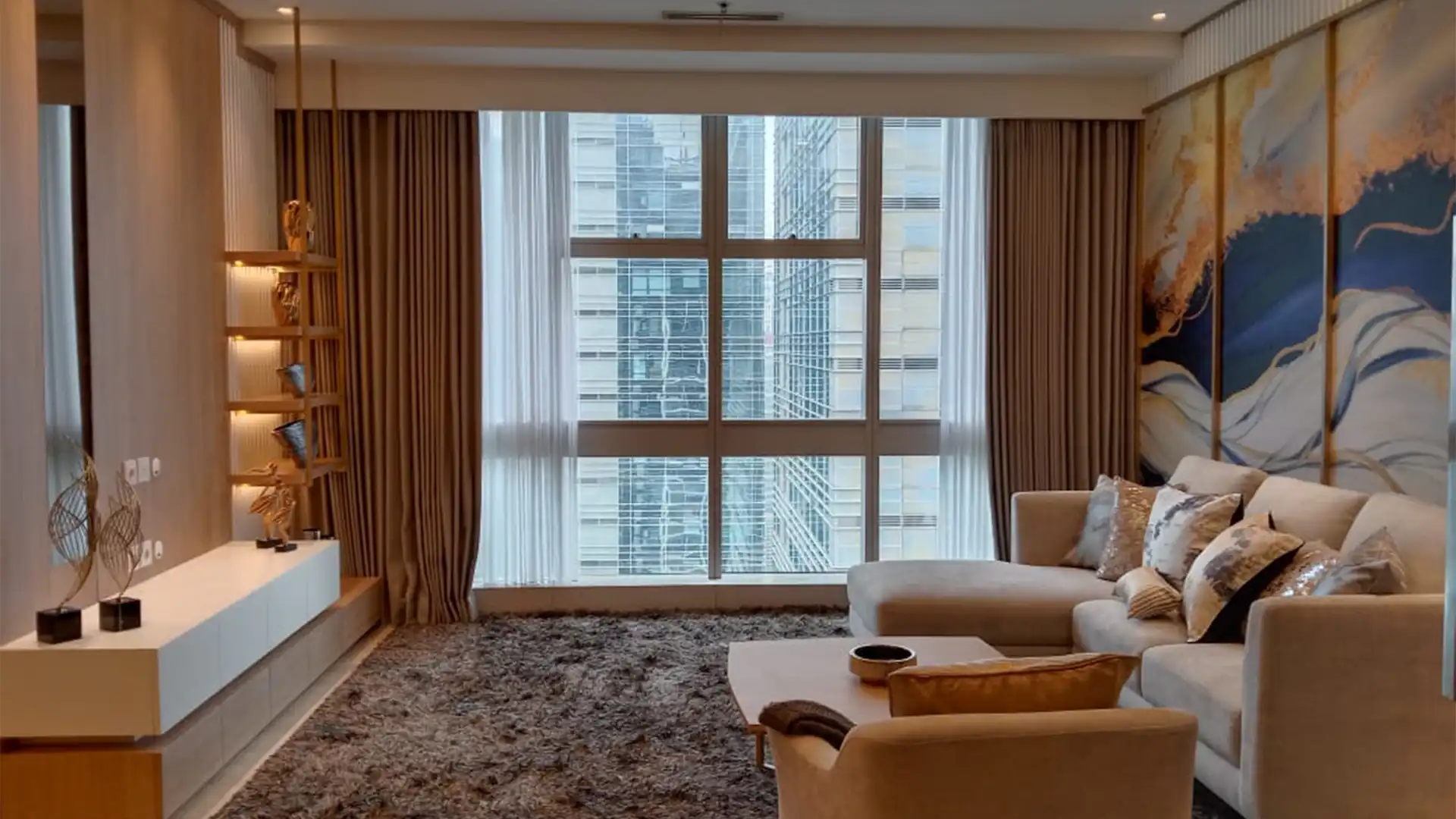 Capital Residence-3BR-Living Area (2) The Capital Residence – Premium 3BR Apartment