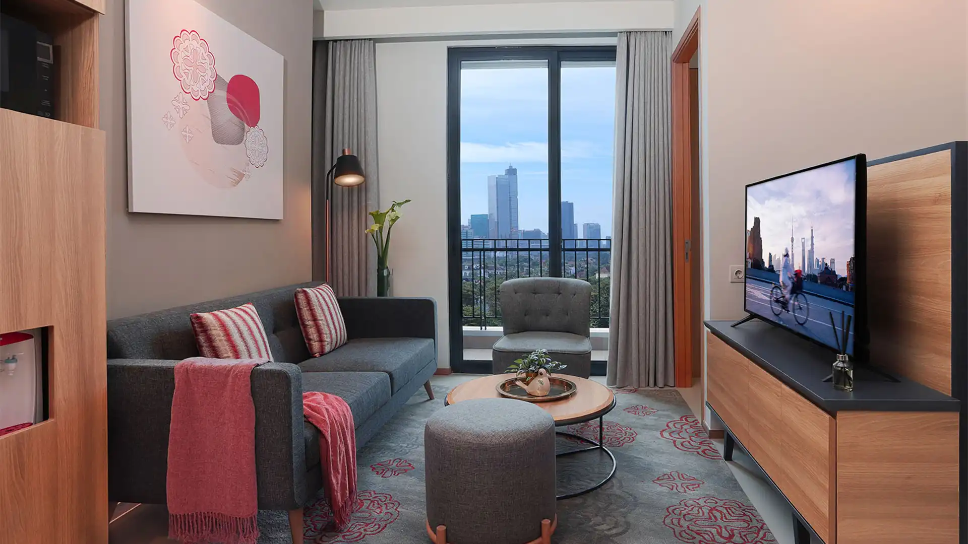 Well-Balanced 2BR at Citadines Gatot Subroto