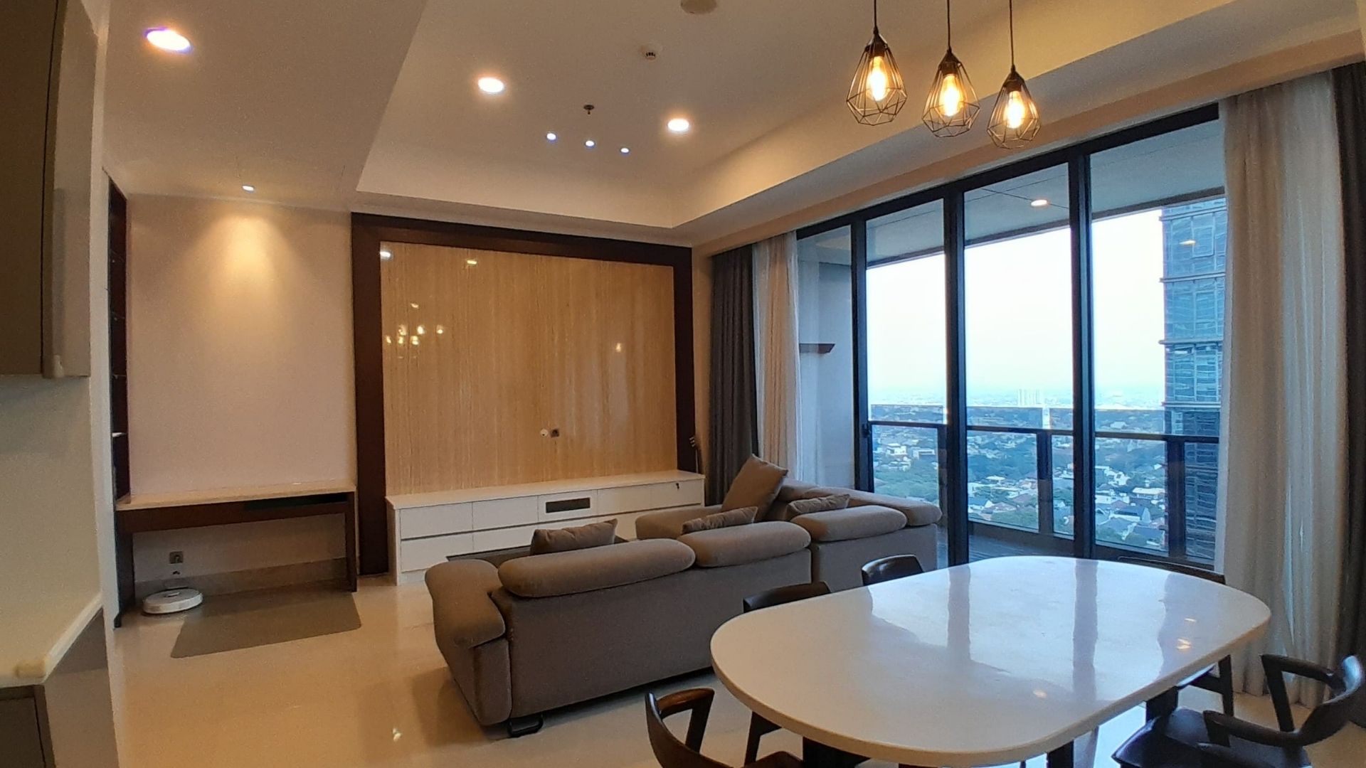 District 8-2BR-Spacious and High Ceiling Living Room District 8 – Stylish 2BR Apartment