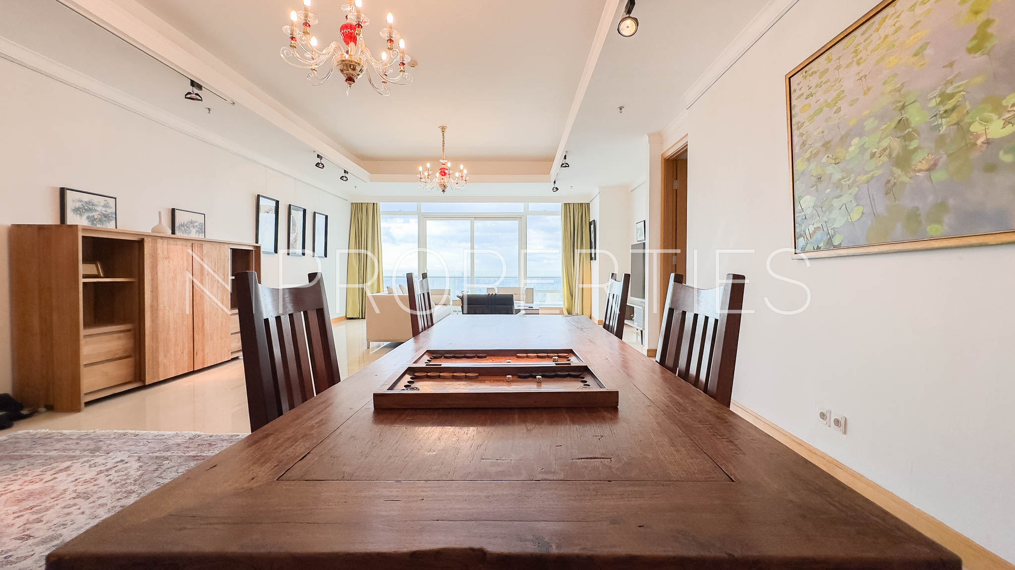 Kempinski 40D – Dining Area 2 Kempinski Private Residence – 3BR Comfort Apartment
