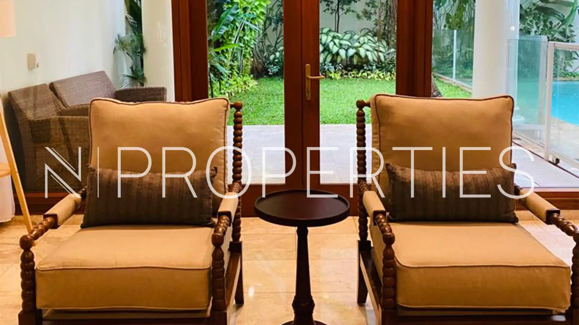 Kencana Permai 8 No.17-5BR-Living Area 2 Pondok Indah – Well-Proportioned 5BR Family House