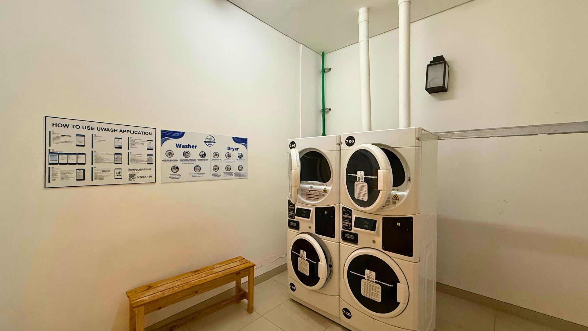 LAUNDRY AREA 1 – SAMARA SUITES Premium 3BR Apartment at Samara Suites