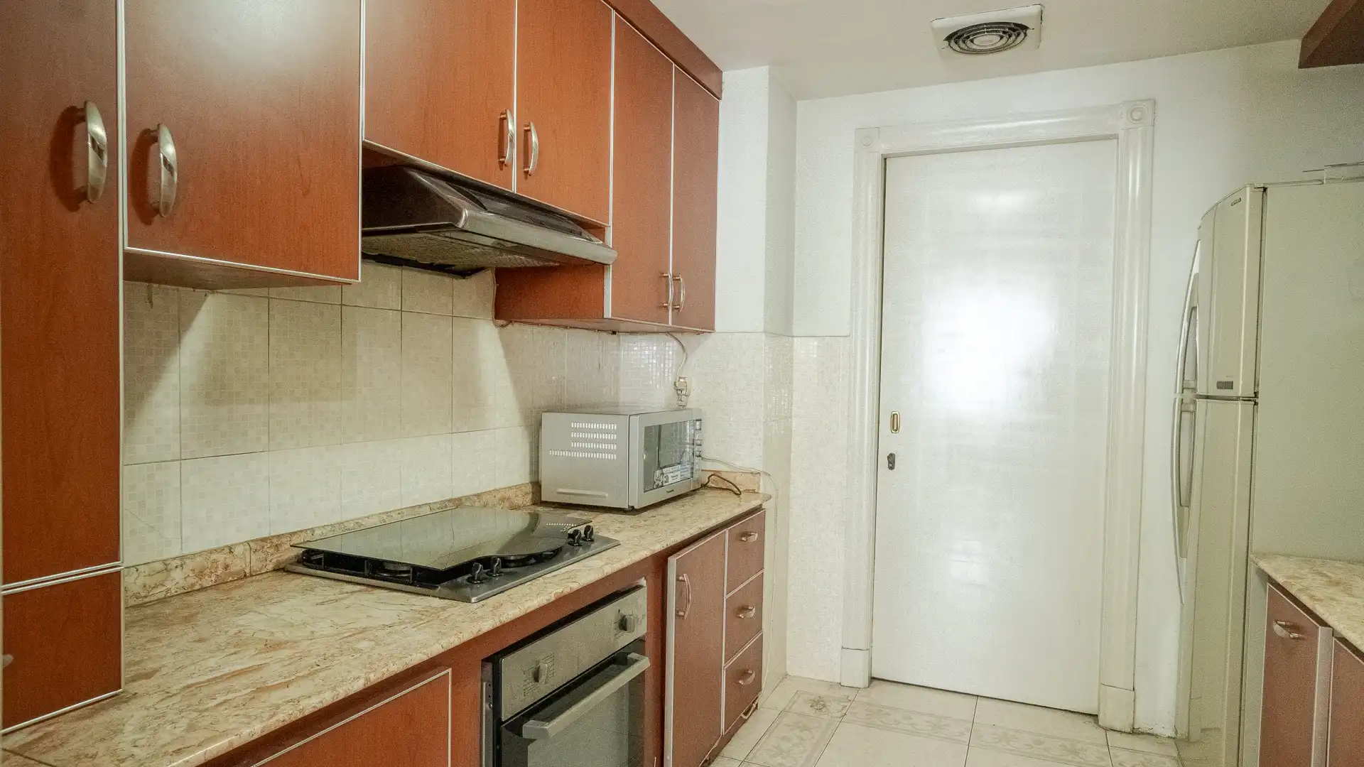 Menteng-3BR-Kitchen Area Well-Planned 3BR Serviced Apartment – Menteng Executive