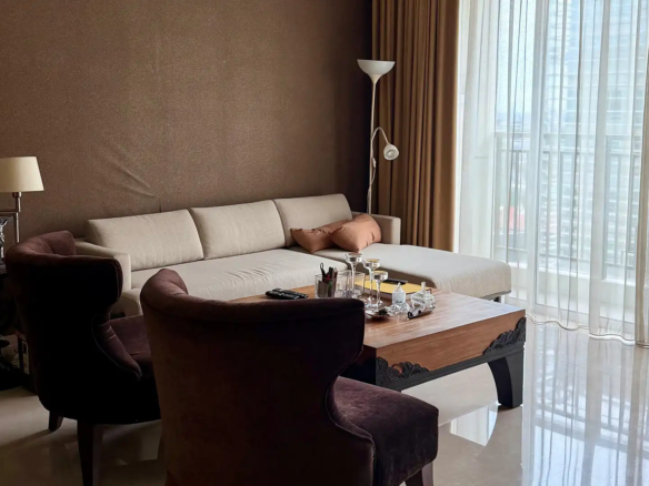 Pakubuwono view-2BR-Living Area