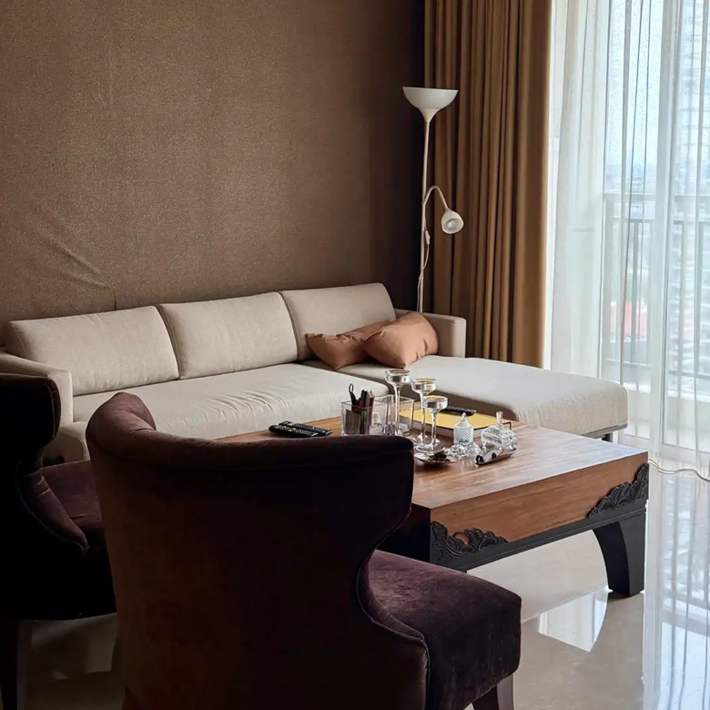 Pakubuwono view-2BR-Living Area